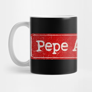 vintage retro plate Pepe Aguilar Mug